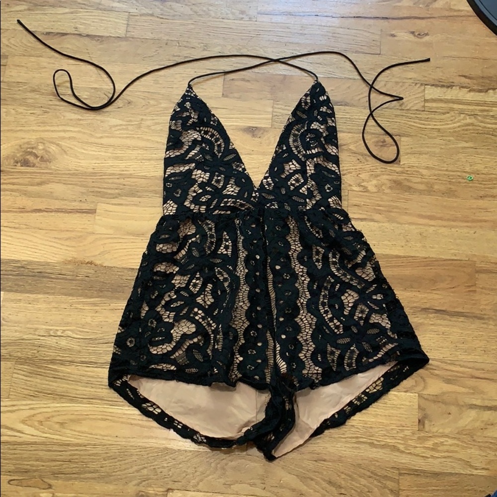 ADORABLE Tobi Lace Going Out Romper